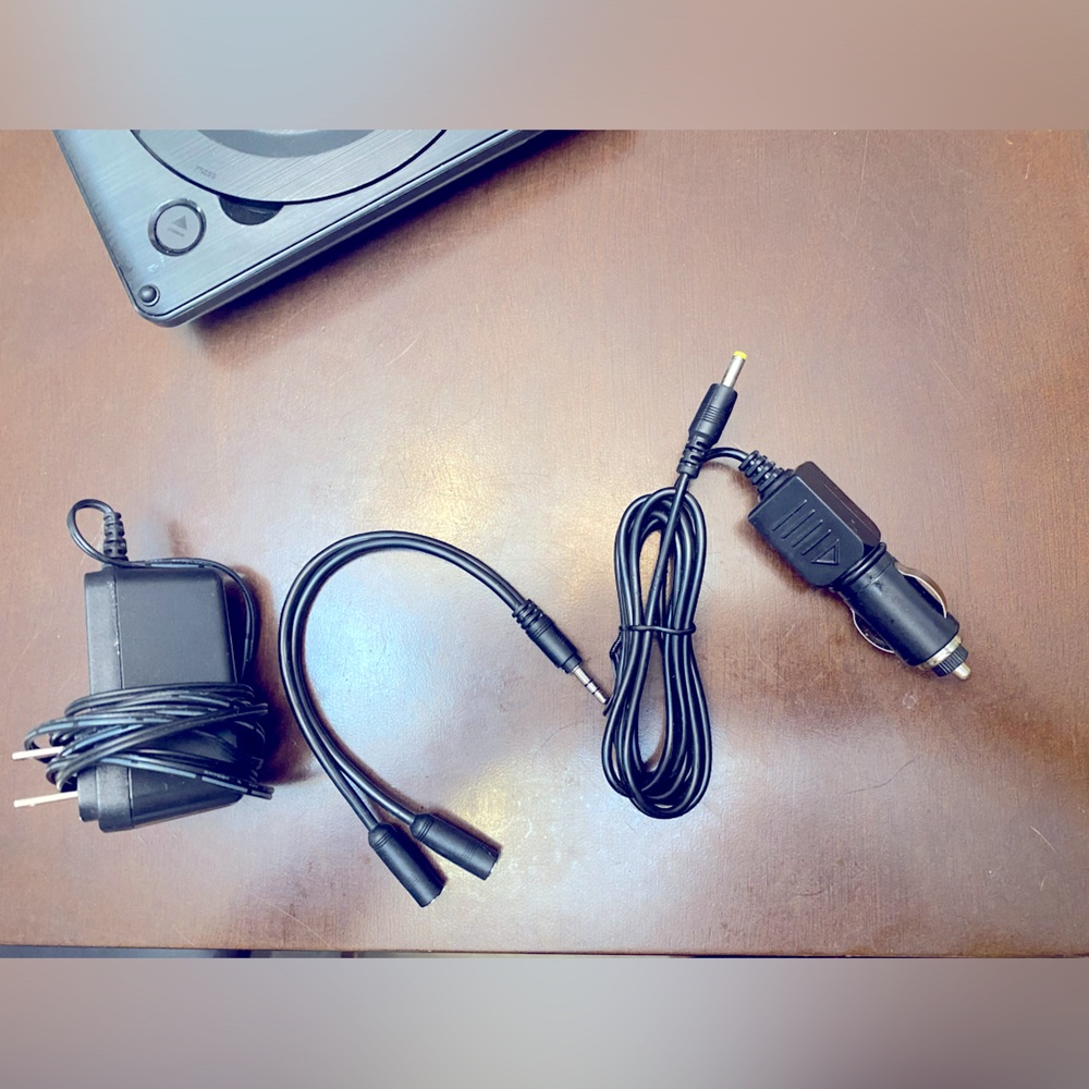 DVD video portable player.